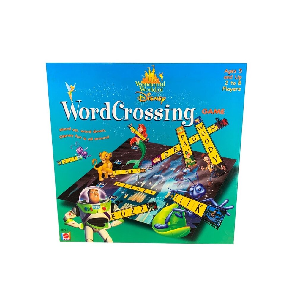 Disney WordCrossing Game 2-8 Players Ages 5+